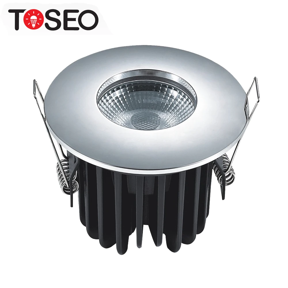 Fixed High Cri 68Mm Cutting Bath Room Ip65 Water-Proof Recessed Shower Room Led Cob Ceiling Down Light