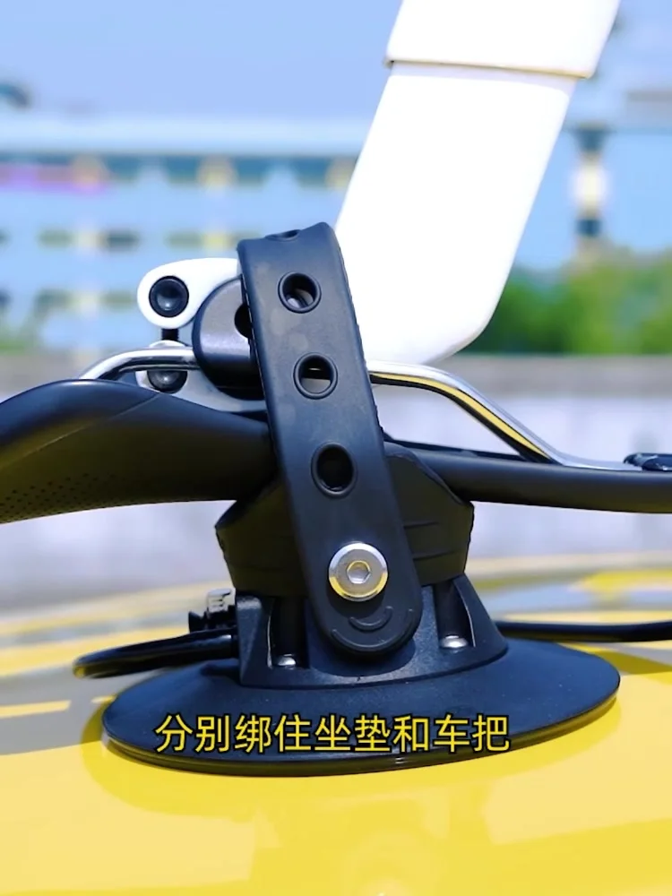 Porte-vélo ventouse électrique Rockbros 3 vélos - ventouses soufflets