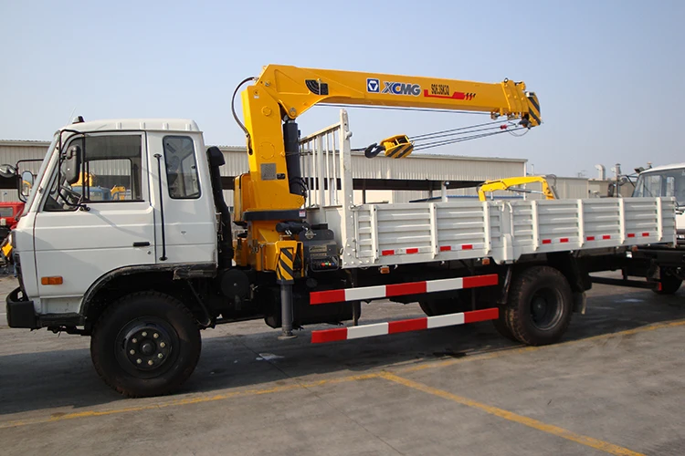 Xcmg Telescoping Boom Crane Sq6.3sk3q Truck Mounted Crane 6 Ton For ...