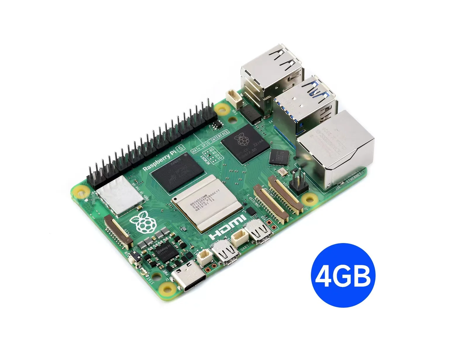 Raspberry Pi 5 - Powerful 2GB, 4GB, 8GB Development Board