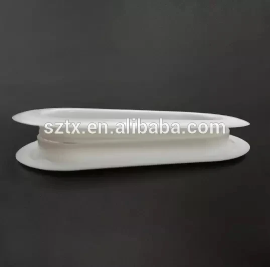 109mm Black Carry Handle Plastic For Cardboard Boxes Cartons Handled