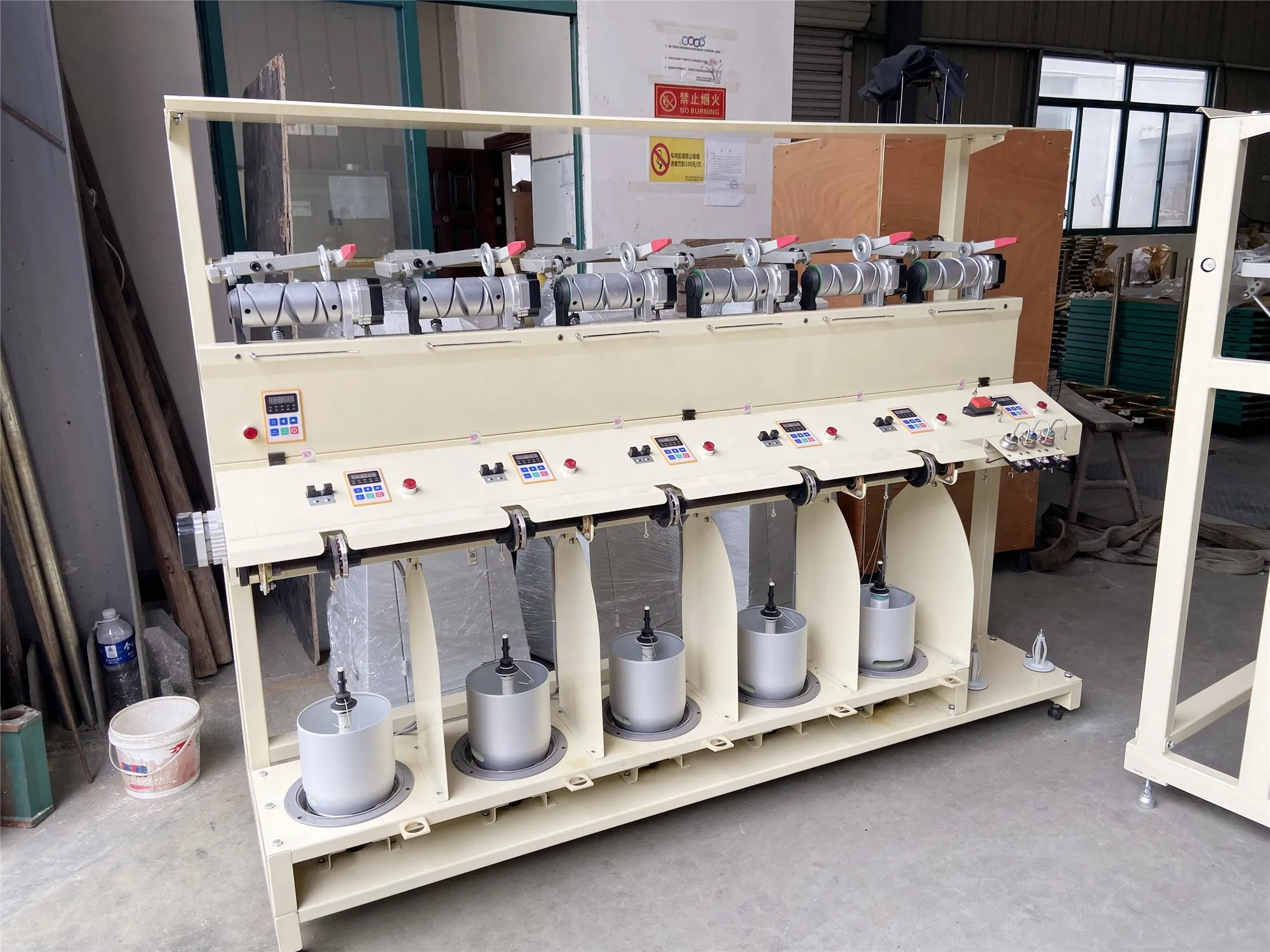 3 Yarns To 1 5 Yarns To 1 Yarn Doubling And Twisting Machine For Sample