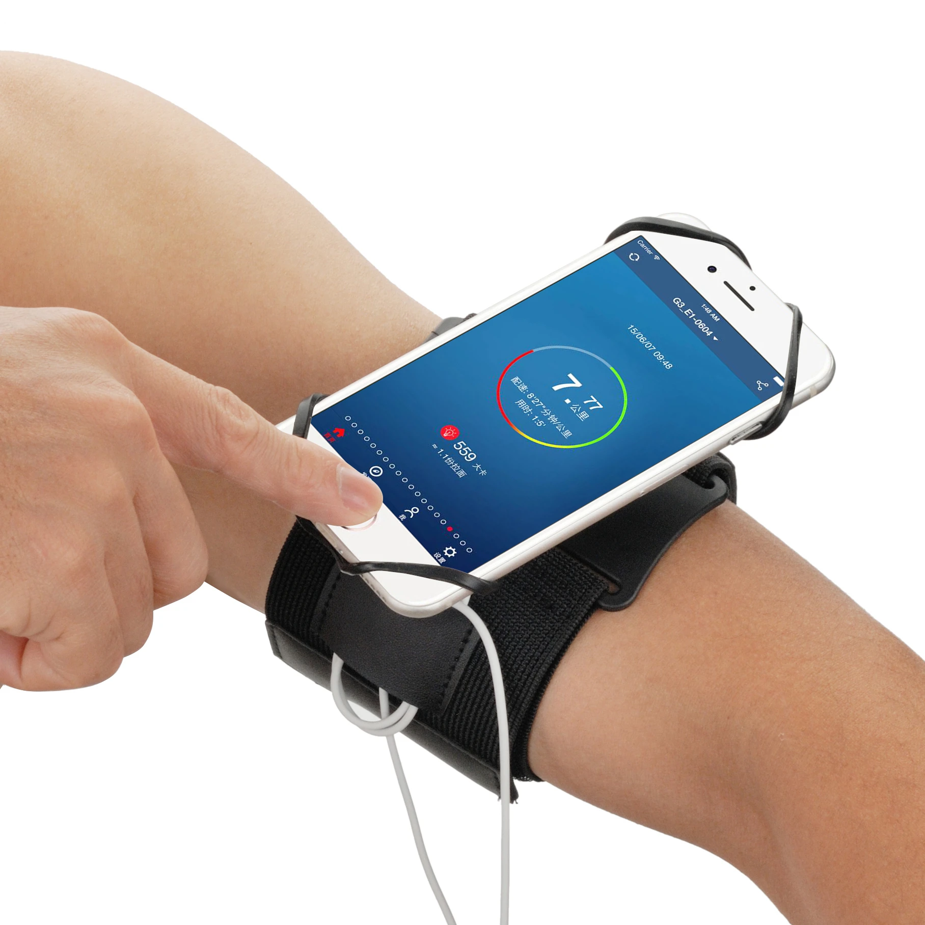 Gym Sports Running Adjust Armband Armband Handy Halter 360 Rotierende