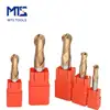 HRC55 2flutes reduced ball nose end mills suitable for automatic machine shank 4mm