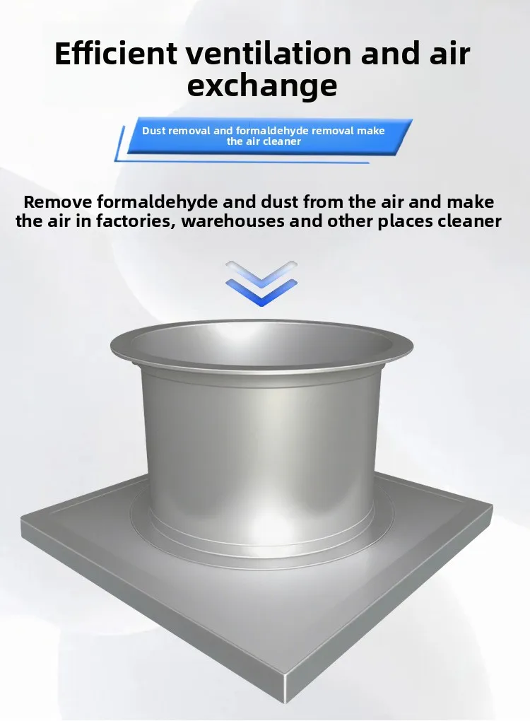 Carbon Steel Roof Fan, DWT, Explosion-Proof, 380V, Axial - detail 12