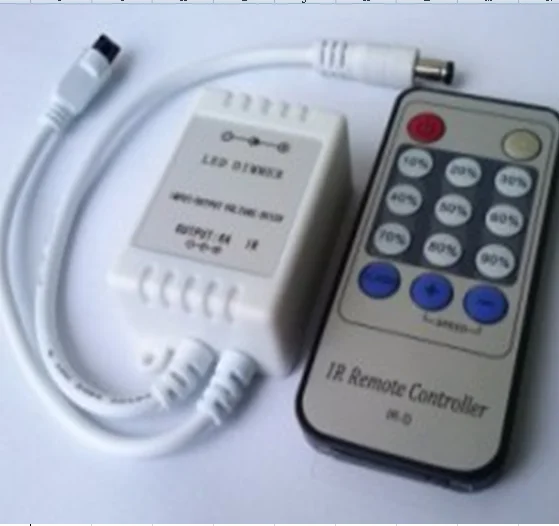 RGB led controller with remote