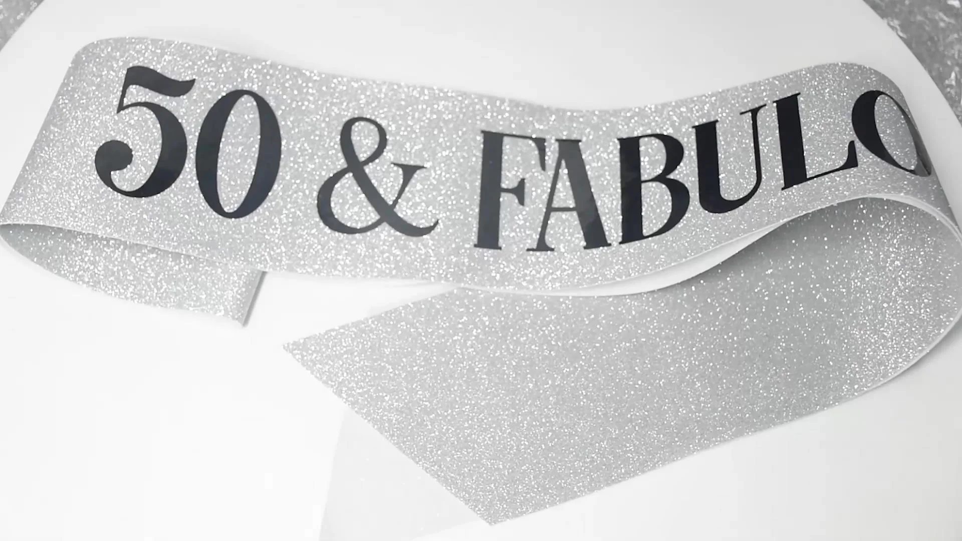 "I Said Yes" Bride Sash - Rose Gold Foil On White Satin For Engagement & Bachelorette Parties