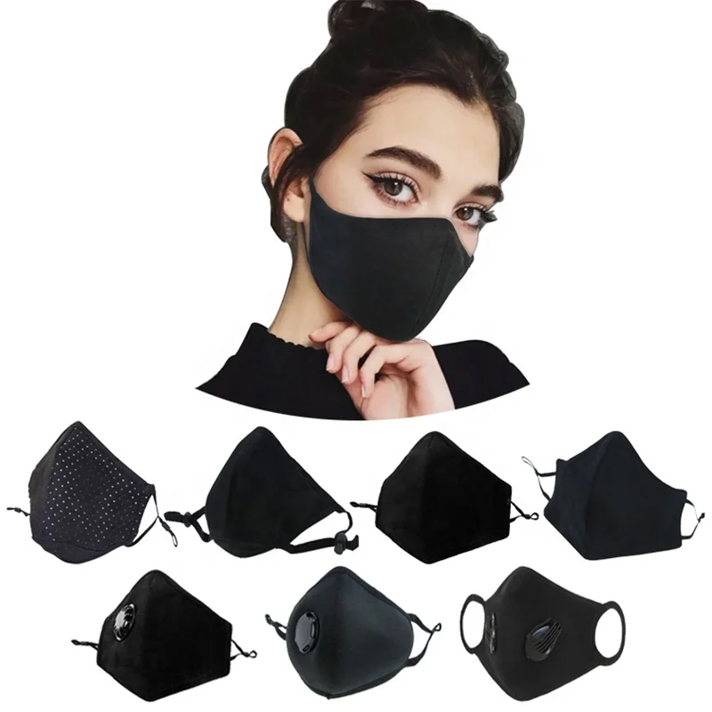 

air pollution masks,100 Pieces, Black, red, white, grid, stripe or as customer's requirements
