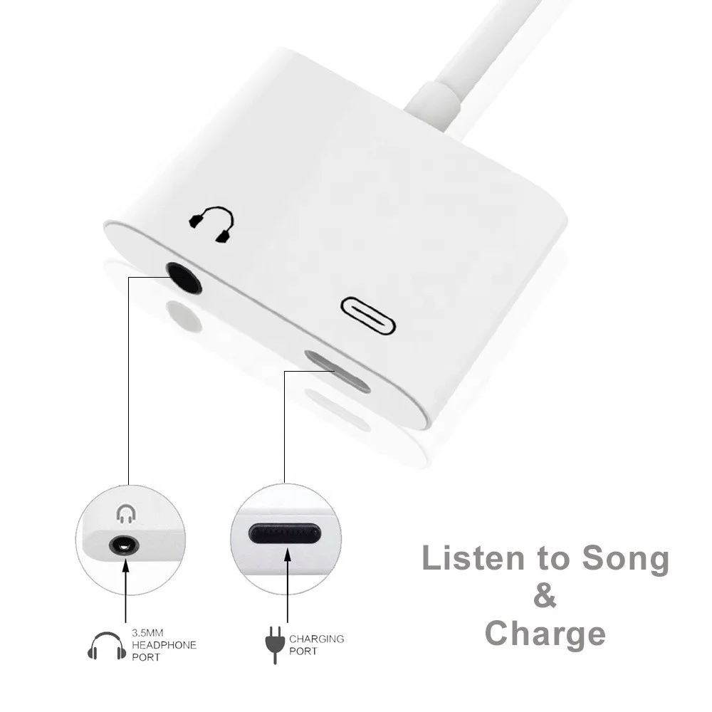Pd Fast Charge Usb C To 3.5 Mm Digital Splitter Headphone Jack Audio