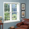 South Africa standard window size double wood hung window with tempered glass for dining room