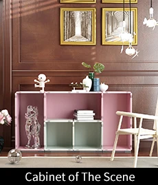 cabinet of the scene