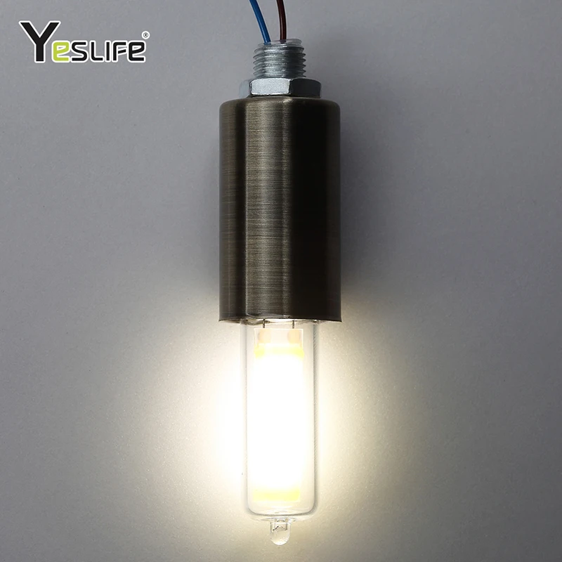 G9 LED Lamp 3W Glass COB Light Bulb 360 Beam Angle For Home Lighting AC 230V Replace Halogen Spotlight