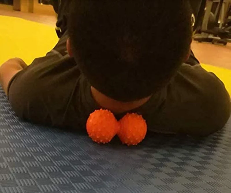 custom food grade silicone balls fitness peanut massage ball