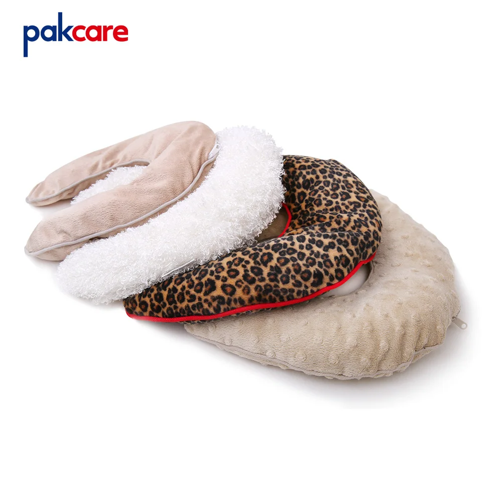 Neck And Shoulder Heat Pack With Nature Mineral Clay Beads Microwave