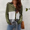 V Neck T Shirts Casual Autumn Knitted Cardigan Sweater Women Simple Straight Bottom Clothing Knit Tops for Female