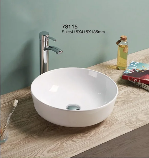 Above Counter Bathroom Ceramic Art basin