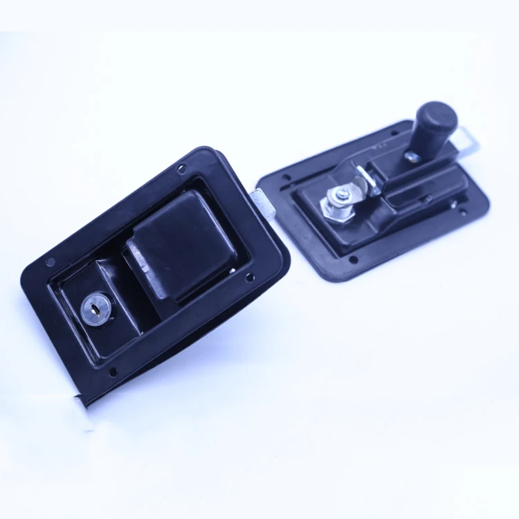 easily install steel truck paddle lock handle latch for tool box
