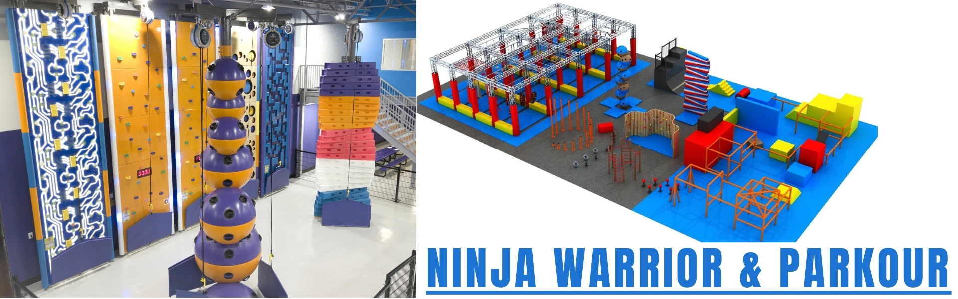 Obstacle Course Set - Kid American Ninja Warrior Equipment