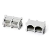 High performance Bottom Entry rj45 Modular jacks