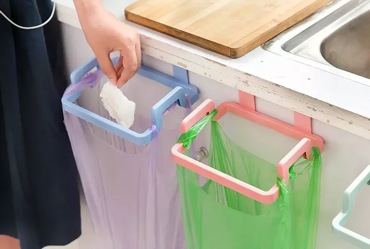 Küchen Tür Zurück Tragbare Mülls Ack Halterung Haushalts Schrank Tür