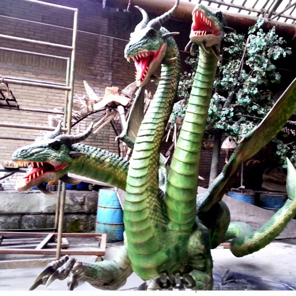 Z MY DINO New Animatronic Dragon - Three-Headed Monster