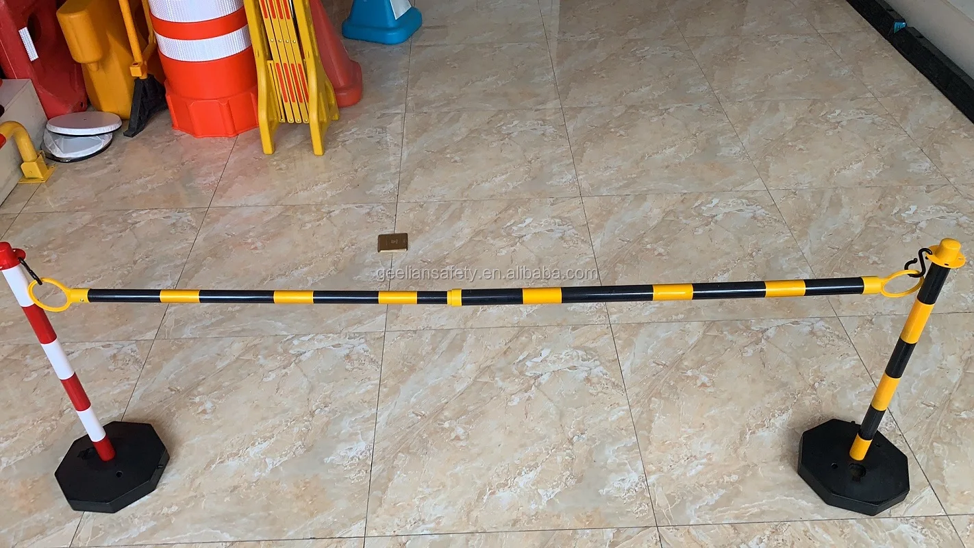 Retractable Traffic Cone Bars To Connect Cone With Lock Long Pvc
