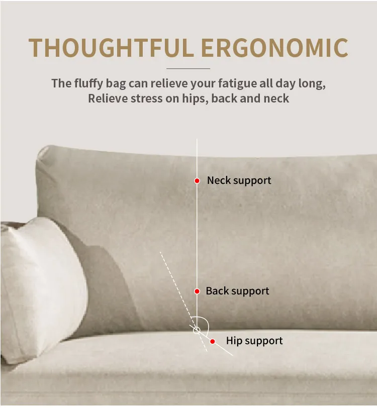 Pengpai Custom Hotel Furniture 2020 Pure Leather Design 1+1+2 Sofa