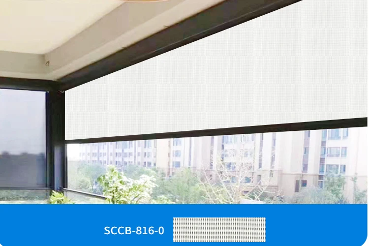 2020 Hot Sale Anti-mosquito Outdoor Roller Blinds For Sunblock Sunroom  Priority Choice