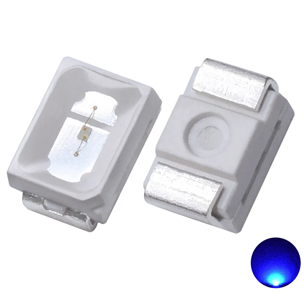 Hot sale 0.06W 3020 smd led chip blue with good price wide side