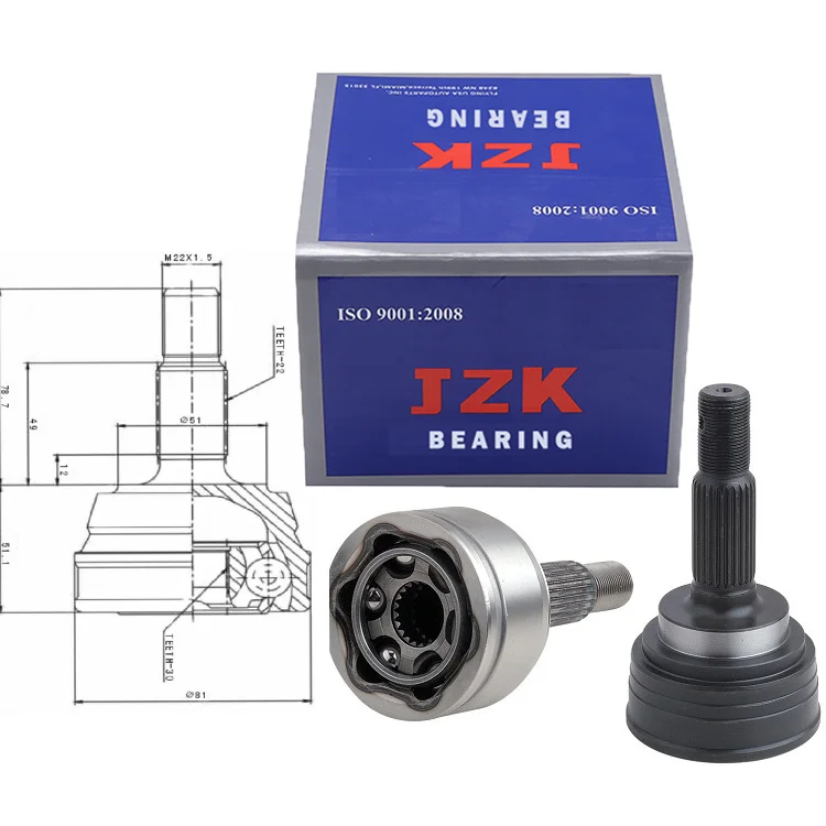 High Quality Constant Velocity Cv Joint C.v.joint Cv Joint Bearing For