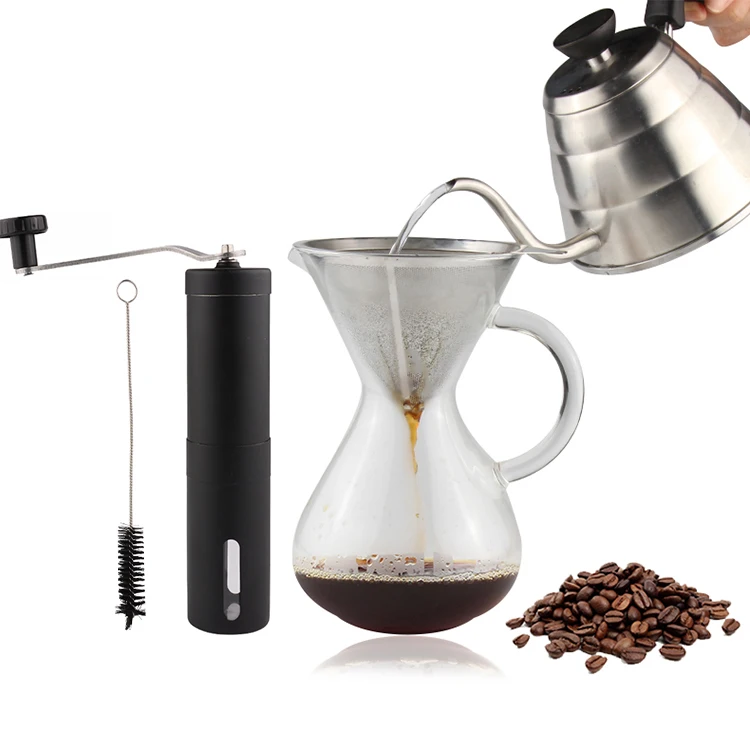 Mitbak Pour Over Coffee Maker Set | Kit Includes 40 oz Gooseneck Kettle with