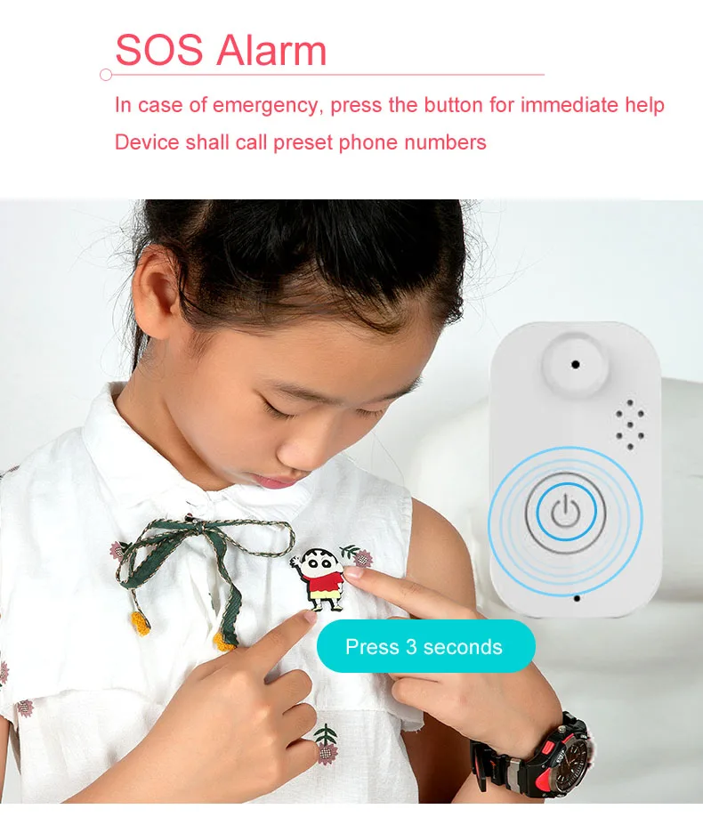 Mountain Gps Tracker Wearable Human Tracking Device Jewelry Children