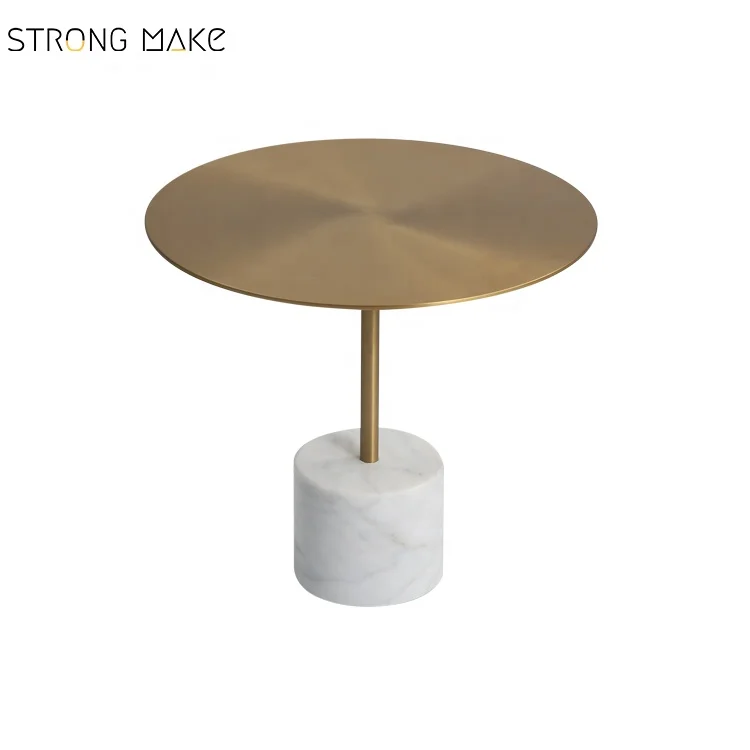 Modern Style Metal Side Table Living Room Furniture Italian Design End