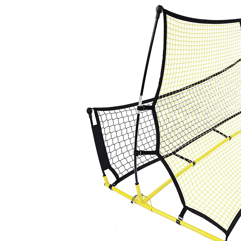 Lxy130 Double Sided Portable Soccer Trainer,Football Rebounder Net For Volley,Passing,And Solo
