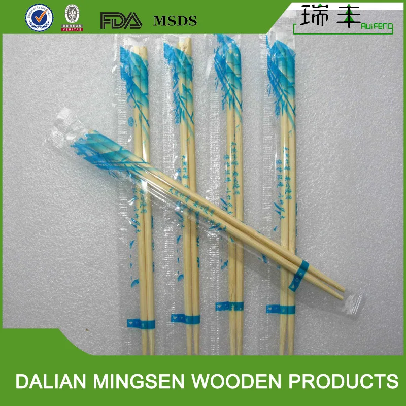 
China pine wood 240mm disposable chopsticks in bulk 