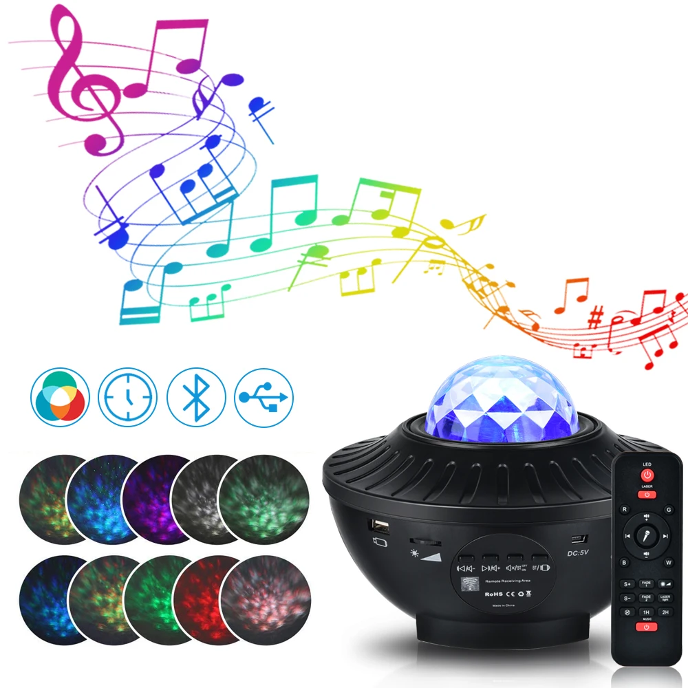 21 Lighting Modes party baby  kids  outdoor room space smart starry led galaxy christmas sky laser night light Star Projector.jpg