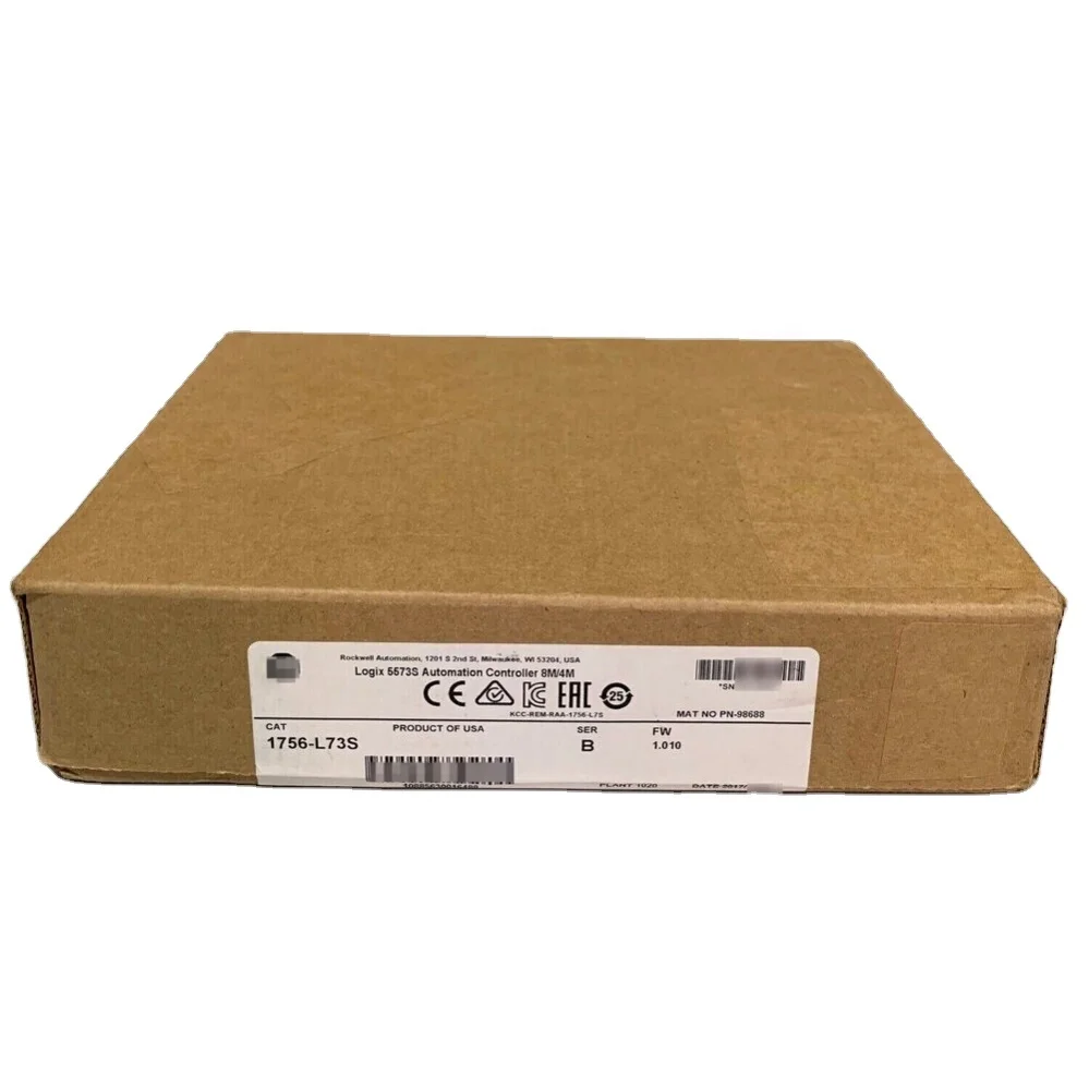 1756-l73s /b Guardlogix Safety Processor 8mb/4mb New In Box Ups 1 Pcs ...