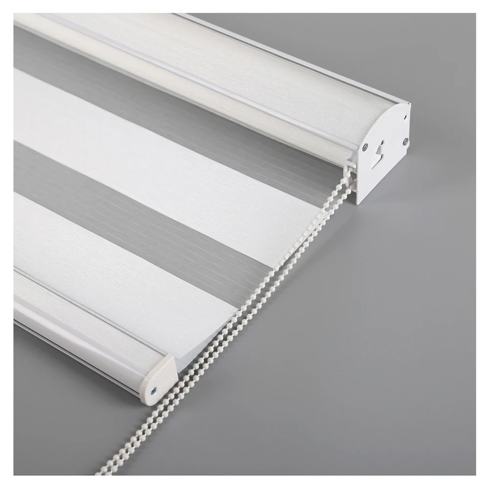 Semi Blackout / 100 Blackout Roller Blind Automatic /manual Zebra