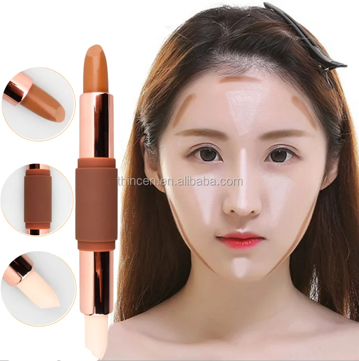 Double End Highlighter Makeup Light Shadow Contour Stick Private Label