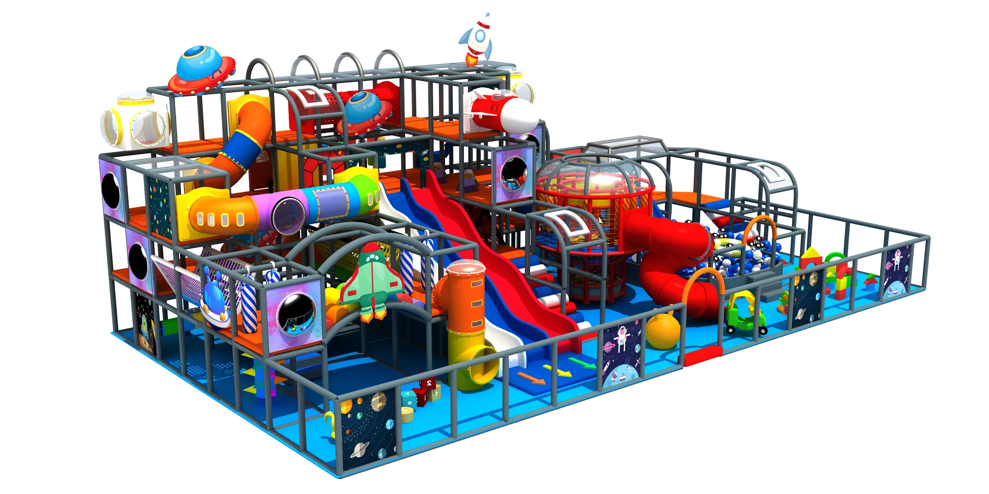 Liben Used Commercial Indoor Children Playground Equipment For Sale