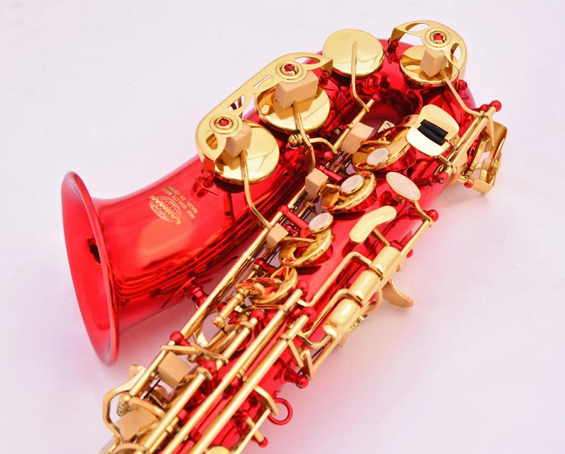 Red Gold Lacquer Brass Alto Instrument Accessories Professional Eb Oem