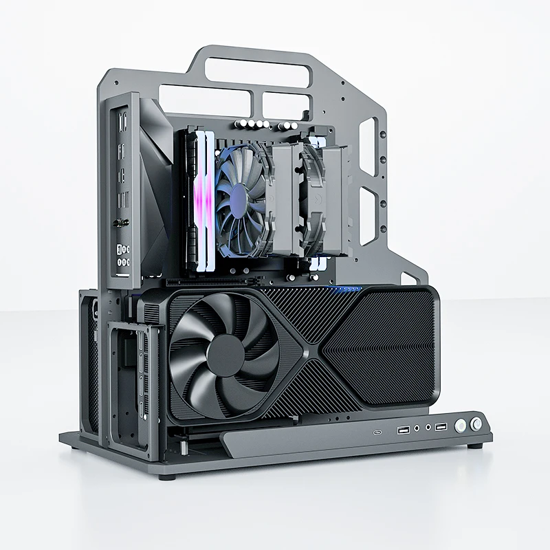 Socooler ITX Custom DIY Gaming PC Case with Water Cooling