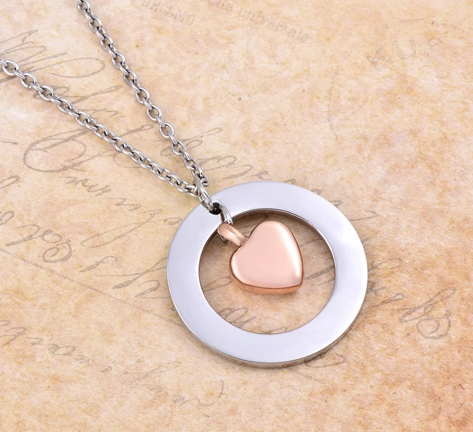 Memorial "best Friends Forever" Cremation Necklace For Pets Friends