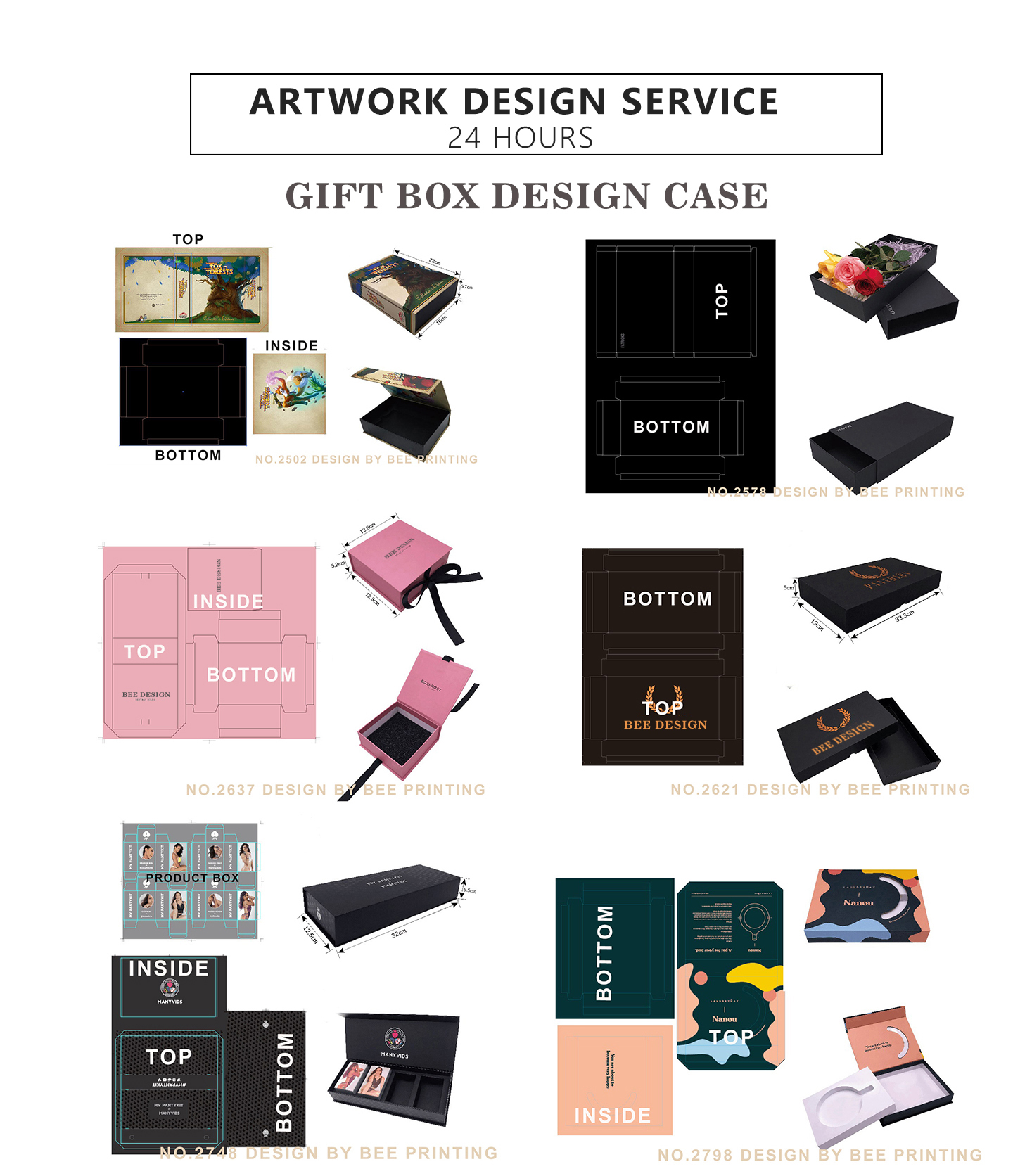 Australia Brand Beauty Studio Nails Cosmetic Packaging Box,Skincare