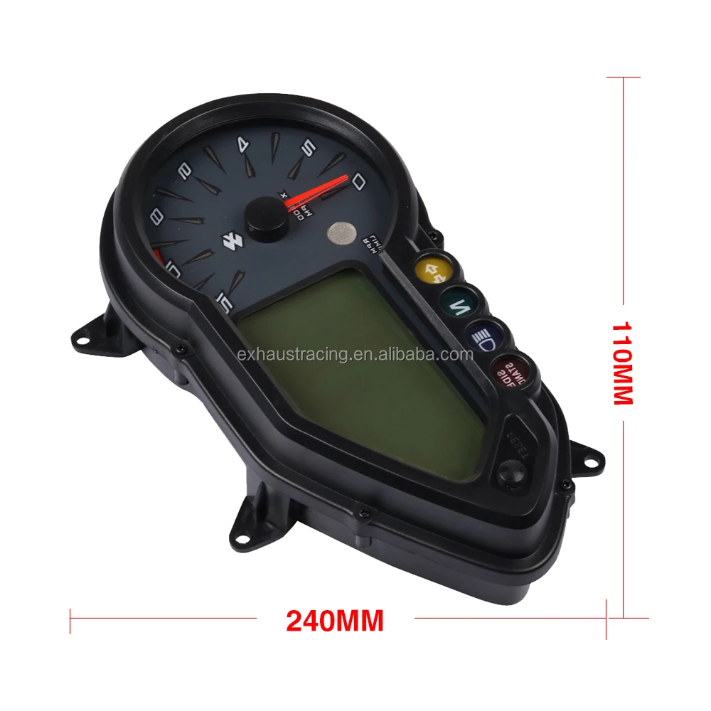 Tachometer Digital Odometer Motorcycle Speedometer Meter Gauge Dirt