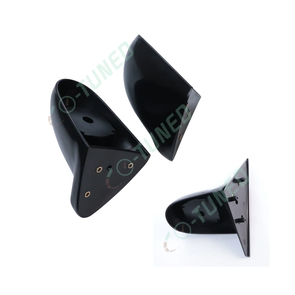 Jdm Spoon Style Racing Car Side Mirror Rear Veiw Mirror With Blue Lens