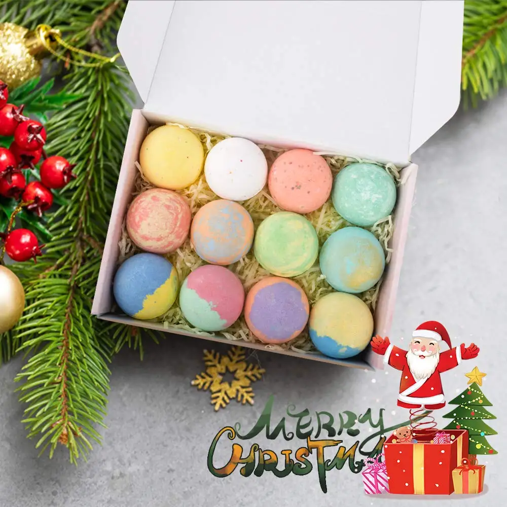 Bath Bombs Gift Set Handmade Bubble Natural Organic Bath Bombs