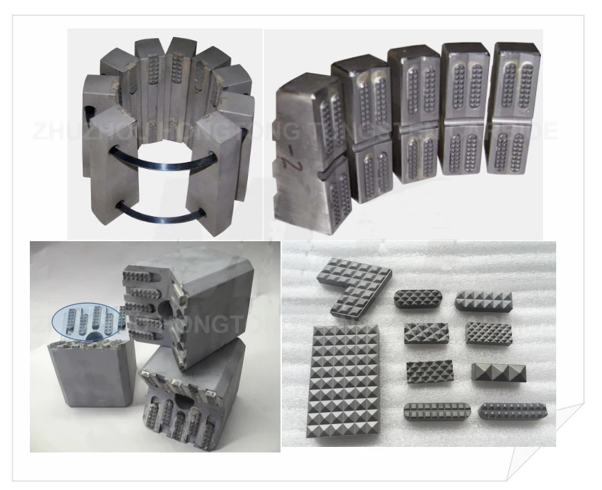 Tungsten Carbide Gripper Pads for Chuck Jaws - China Carbide Gripper Pads,  Carbide Gripper Inserts