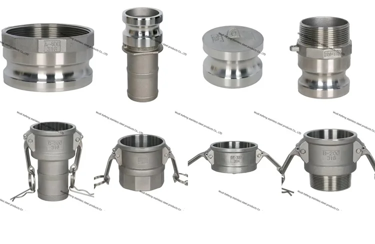 Camlock Quick Couplings Large Caliber Customizable Pipe Reducing ...