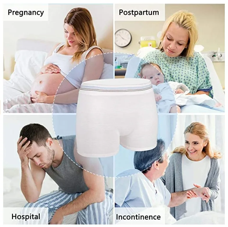 L Xl Xxl Large Size Disposable Post Birth Recovery Maternity Underwear
